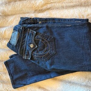 Mens Vintage True Religion Blue Jeans